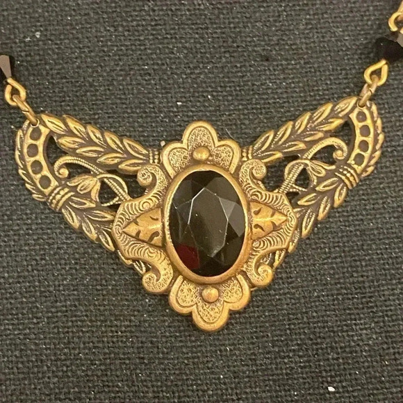 17" VINTAGE-LOOKING NECKLACE - Picture 2 of 8